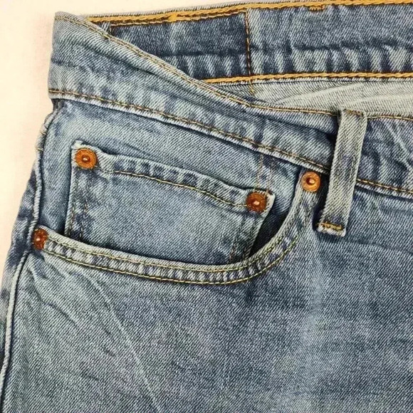 Levi's 541 Mens Jeans Athletic Taper Fit Blue Denim Size 40x30 Medium Wash‎ Fade - Picture 7 of 14